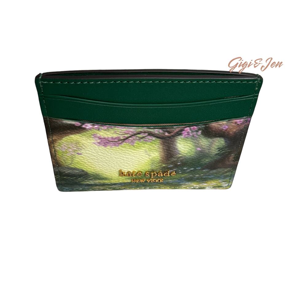 Kate Spade Green and Multicolor Card Holder - Picture 4 of 4